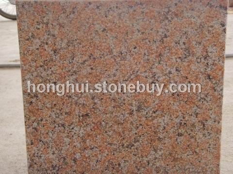 丹枫映荔纹，石韵自天成——广西岑溪市鸿辉石材厂枫叶红荔枝面产品鉴赏